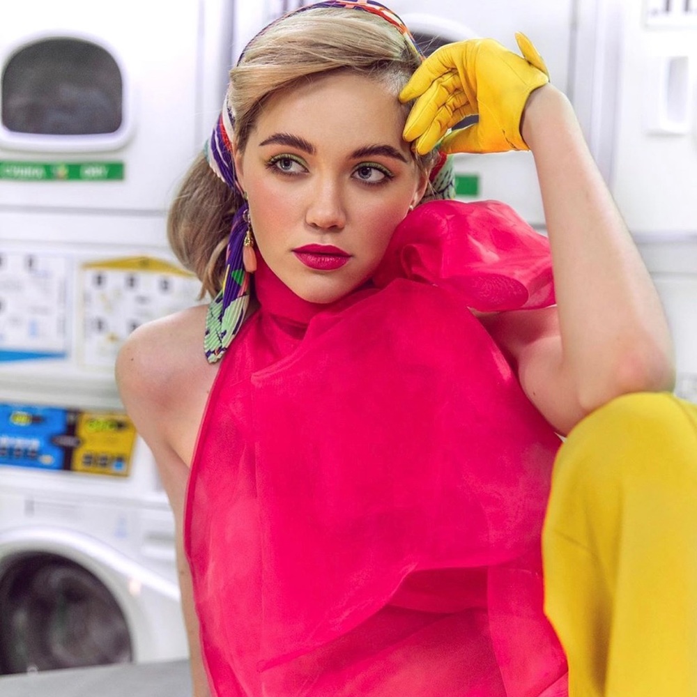 BLOGGERS FAV ZARA SEMI SHEER BLOUSE WITH TIE BOW - Picture 2 of 8